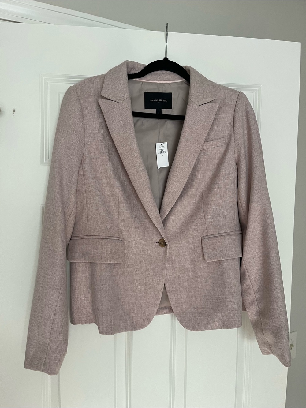 Banana Republic Women's Blazer Jacket in Blush